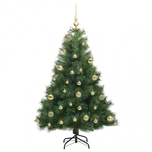 Mākslīgā Ziemassvētku Eglīte Su 150 Led Zaļa 120 Cm Pe Un Pvc Vidaxl