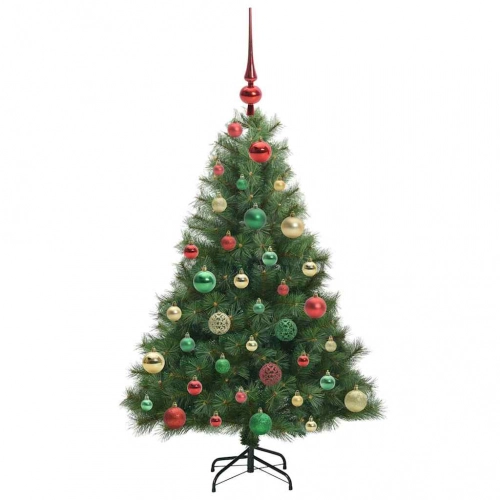 Mākslīgā Ziemassvētku Eglīte Su 150 Led Zaļa 120 Cm Pe Un Pvc Vidaxl