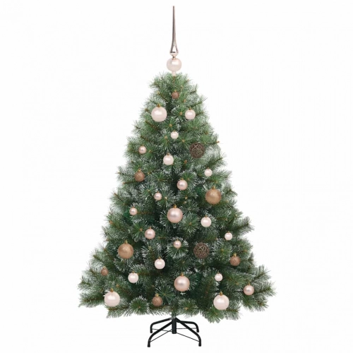 Mākslīgā Ziemassvētku Eglīte Su 150 Led Zaļa 120 Cm Pe Un Pvc Vidaxl