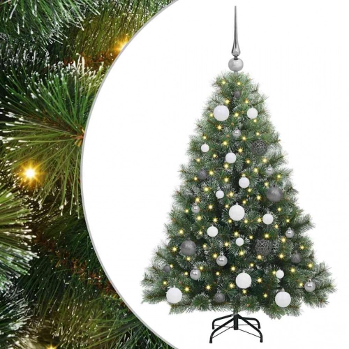 Mākslīgā Ziemassvētku Eglīte Su 150 Led Zaļa 120 Cm Pe Un Pvc Vidaxl