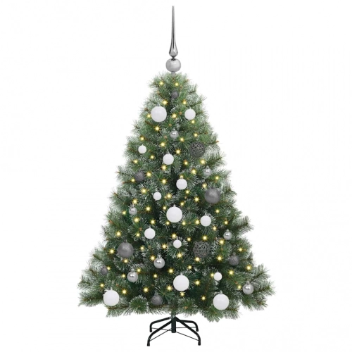Mākslīgā Ziemassvētku Eglīte Su 150 Led Zaļa 120 Cm Pe Un Pvc Vidaxl