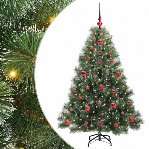 Mākslīgā Ziemassvētku Eglīte Su 150 Led Zaļa 120 Cm Pe Un Pvc Vidaxl