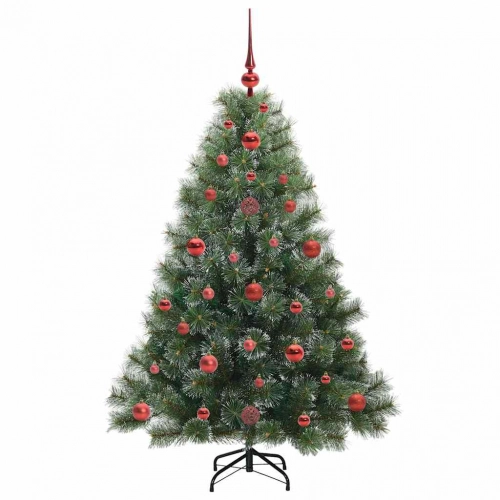 Mākslīgā Ziemassvētku Eglīte Su 150 Led Zaļa 120 Cm Pe Un Pvc Vidaxl