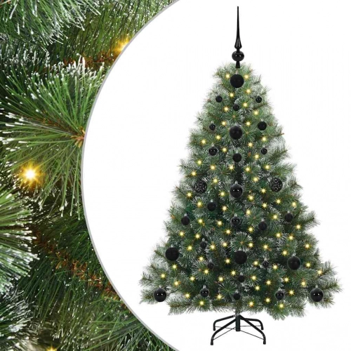 Mākslīgā Ziemassvētku Eglīte Su 150 Led Zaļa 120 Cm Pe Un Pvc Vidaxl