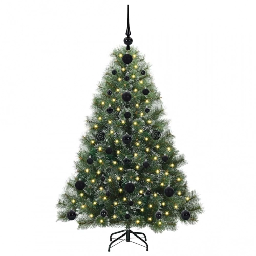 Mākslīgā Ziemassvētku Eglīte Su 150 Led Zaļa 120 Cm Pe Un Pvc Vidaxl
