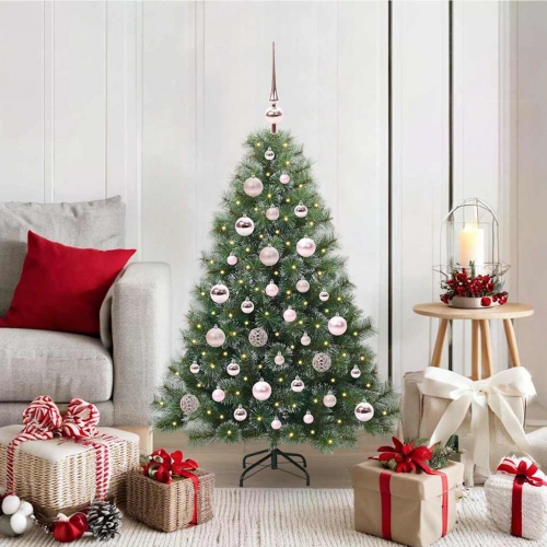 Mākslīgā Ziemassvētku Eglīte Su 150 Led Zaļa 120 Cm Pe Un Pvc Vidaxl