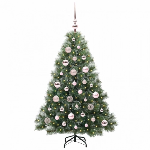 Mākslīgā Ziemassvētku Eglīte Su 150 Led Zaļa 120 Cm Pe Un Pvc Vidaxl