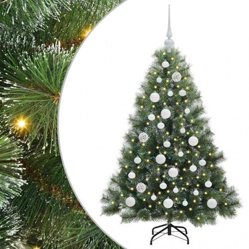 Mākslīgā Ziemassvētku Eglīte Su 150 Led Zaļa 120 Cm Pe Un Pvc Vidaxl