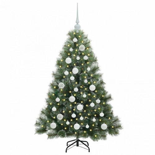 Mākslīgā Ziemassvētku Eglīte Su 150 Led Zaļa 120 Cm Pe Un Pvc Vidaxl