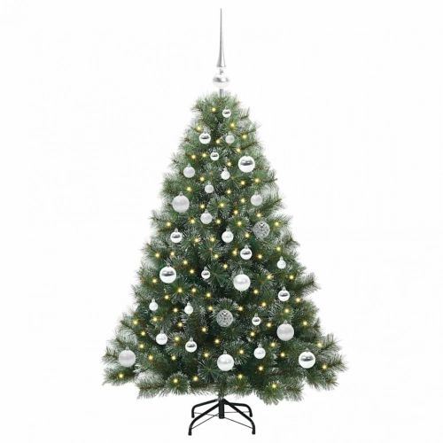 Mākslīgā Ziemassvētku Eglīte Su 150 Led Zaļa 120 Cm Pe Un Pvc Vidaxl