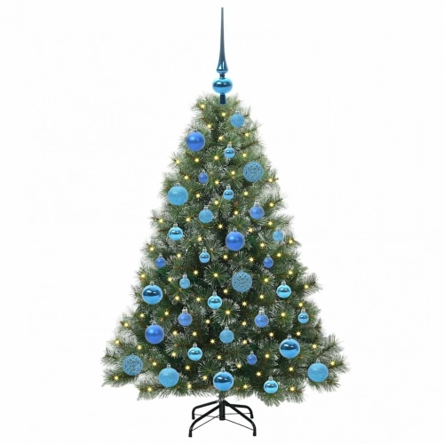 Mākslīgā Ziemassvētku Eglīte Su 150 Led Zaļa 120 Cm Pe Un Pvc Vidaxl