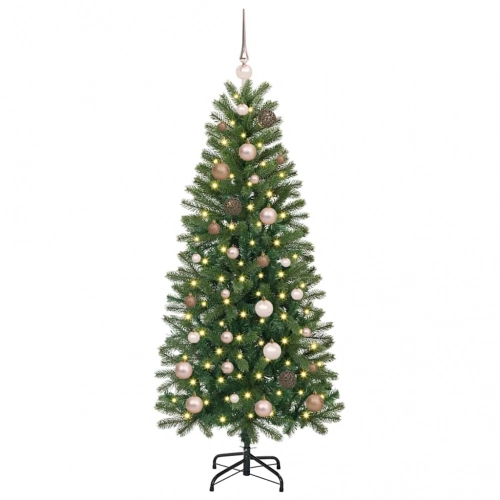 Mākslīgā Ziemassvētku Eglīte Su 150 Led Zaļa 150 Cm Pe Un Pvc Vidaxl