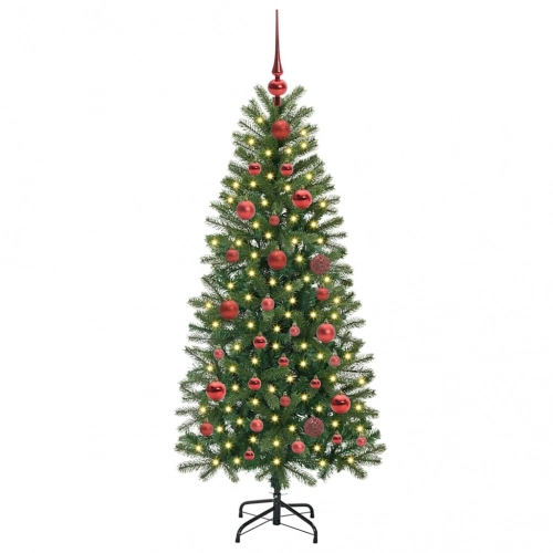 Mākslīgā Ziemassvētku Eglīte Su 150 Led Zaļa 150 Cm Pe Un Pvc Vidaxl