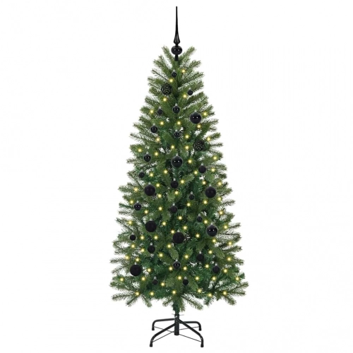 Mākslīgā Ziemassvētku Eglīte Su 150 Led Zaļa 150 Cm Pe Un Pvc Vidaxl