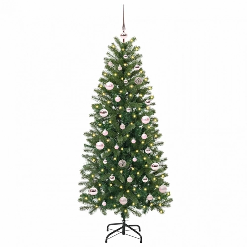 Mākslīgā Ziemassvētku Eglīte Su 150 Led Zaļa 150 Cm Pe Un Pvc Vidaxl