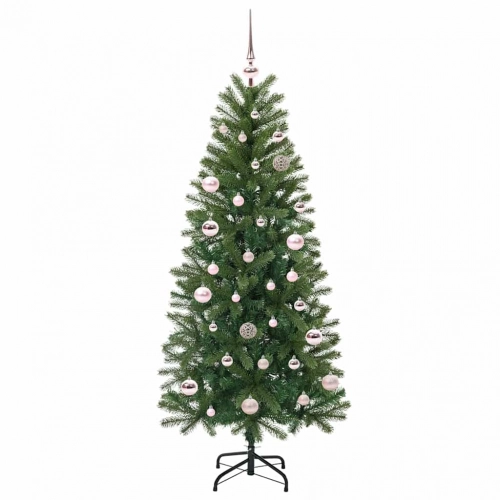 Mākslīgā Ziemassvētku Eglīte Su 150 Led Zaļa 150 Cm Pe Un Pvc Vidaxl