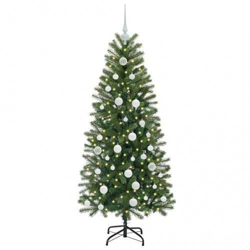 Mākslīgā Ziemassvētku Eglīte Su 150 Led Zaļa 150 Cm Pe Un Pvc Vidaxl