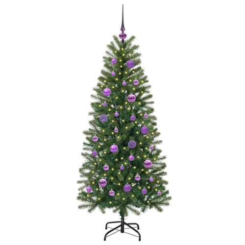 Mākslīgā Ziemassvētku Eglīte Su 150 Led Zaļa 150 Cm Pe Un Pvc Vidaxl