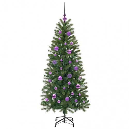 Mākslīgā Ziemassvētku Eglīte Su 150 Led Zaļa 150 Cm Pe Un Pvc Vidaxl