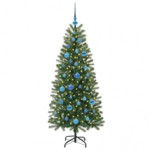 Mākslīgā Ziemassvētku Eglīte Su 150 Led Zaļa 150 Cm Pe Un Pvc Vidaxl