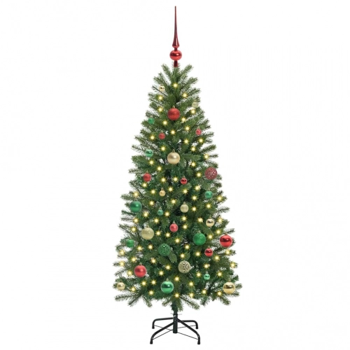 Mākslīgā Ziemassvētku Eglīte Su 150 Led Zaļa 150 Cm Pe Un Pvc Vidaxl