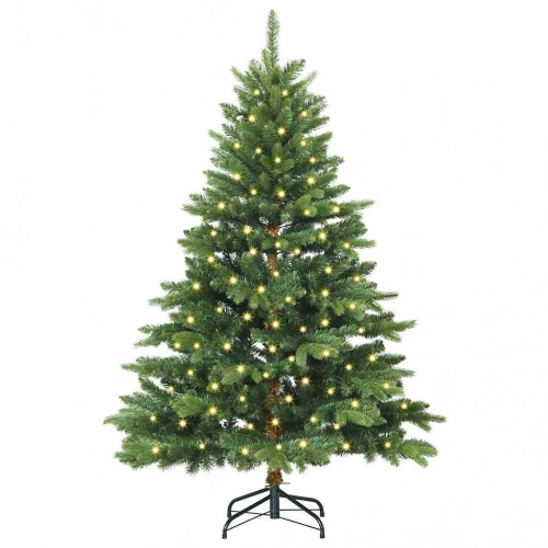 Mākslīgā Ziemassvētku Eglīte Su 150 Led Zaļa 150 Cm Pe Un Pvc Vidaxl