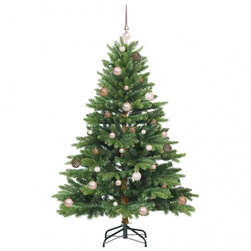 Mākslīgā Ziemassvētku Eglīte Su 150 Led Zaļa 150 Cm Pe Un Pvc Vidaxl