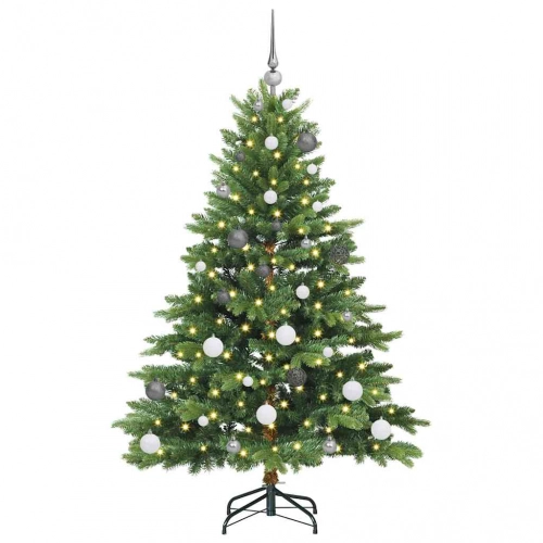 Mākslīgā Ziemassvētku Eglīte Su 150 Led Zaļa 150 Cm Pe Un Pvc Vidaxl