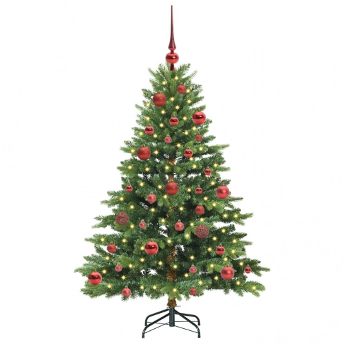 Mākslīgā Ziemassvētku Eglīte Su 150 Led Zaļa 150 Cm Pe Un Pvc Vidaxl