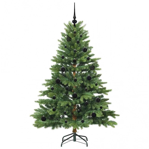 Mākslīgā Ziemassvētku Eglīte Su 150 Led Zaļa 150 Cm Pe Un Pvc Vidaxl