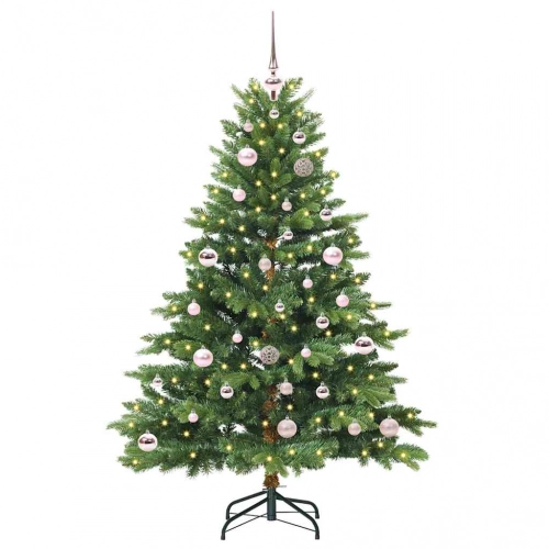 Mākslīgā Ziemassvētku Eglīte Su 150 Led Zaļa 150 Cm Pe Un Pvc Vidaxl
