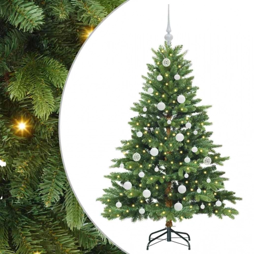 Mākslīgā Ziemassvētku Eglīte Su 150 Led Zaļa 150 Cm Pe Un Pvc Vidaxl