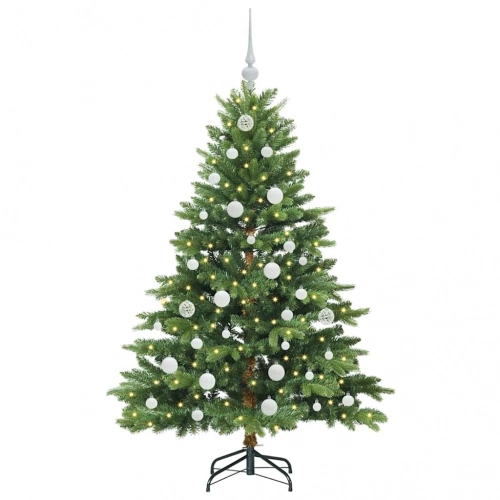 Mākslīgā Ziemassvētku Eglīte Su 150 Led Zaļa 150 Cm Pe Un Pvc Vidaxl