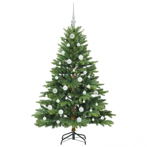 Mākslīgā Ziemassvētku Eglīte Su 150 Led Zaļa 150 Cm Pe Un Pvc Vidaxl
