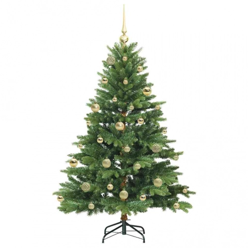 Mākslīgā Ziemassvētku Eglīte Su 150 Led Zaļa 150 Cm Pe Un Pvc Vidaxl