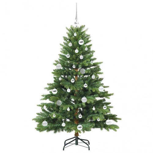 Mākslīgā Ziemassvētku Eglīte Su 150 Led Zaļa 150 Cm Pe Un Pvc Vidaxl