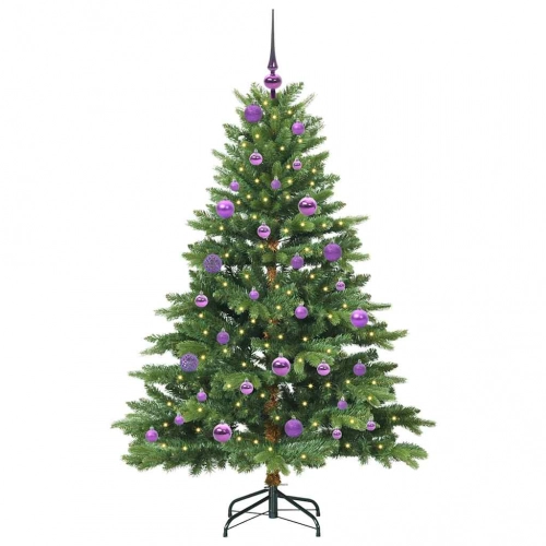 Mākslīgā Ziemassvētku Eglīte Su 150 Led Zaļa 150 Cm Pe Un Pvc Vidaxl