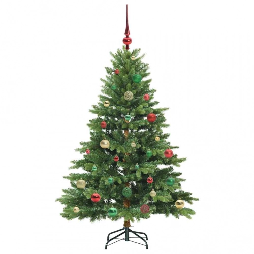 Mākslīgā Ziemassvētku Eglīte Su 150 Led Zaļa 150 Cm Pe Un Pvc Vidaxl