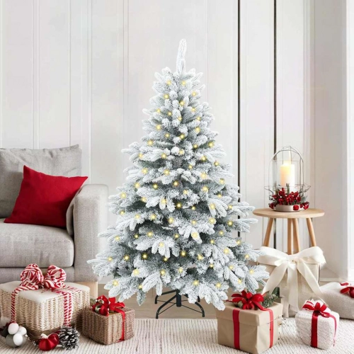 Mākslīgā Ziemassvētku Eglīte Su 150 Led Zaļa 150 Cm Pe Un Pvc Vidaxl