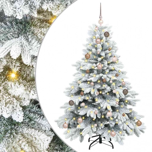 Mākslīgā Ziemassvētku Eglīte Su 150 Led Zaļa 150 Cm Pe Un Pvc Vidaxl
