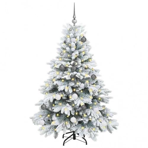 Mākslīgā Ziemassvētku Eglīte Su 150 Led Zaļa 150 Cm Pe Un Pvc Vidaxl