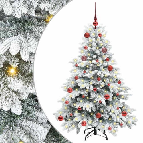 Mākslīgā Ziemassvētku Eglīte Su 150 Led Zaļa 150 Cm Pe Un Pvc Vidaxl