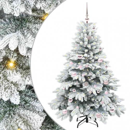 Mākslīgā Ziemassvētku Eglīte Su 150 Led Zaļa 150 Cm Pe Un Pvc Vidaxl
