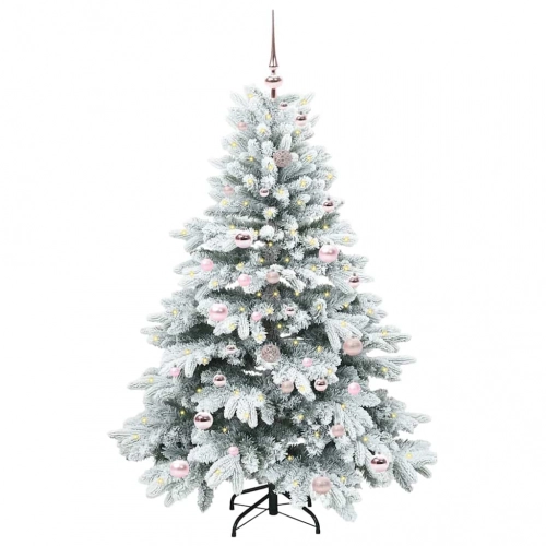 Mākslīgā Ziemassvētku Eglīte Su 150 Led Zaļa 150 Cm Pe Un Pvc Vidaxl