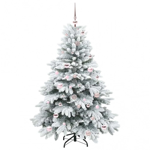 Mākslīgā Ziemassvētku Eglīte Su 150 Led Zaļa 150 Cm Pe Un Pvc Vidaxl