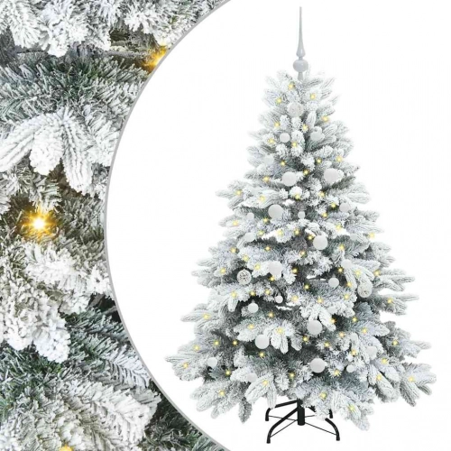 Mākslīgā Ziemassvētku Eglīte Su 150 Led Zaļa 150 Cm Pe Un Pvc Vidaxl