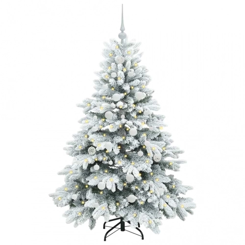 Mākslīgā Ziemassvētku Eglīte Su 150 Led Zaļa 150 Cm Pe Un Pvc Vidaxl