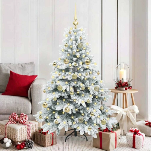 Mākslīgā Ziemassvētku Eglīte Su 150 Led Zaļa 150 Cm Pe Un Pvc Vidaxl