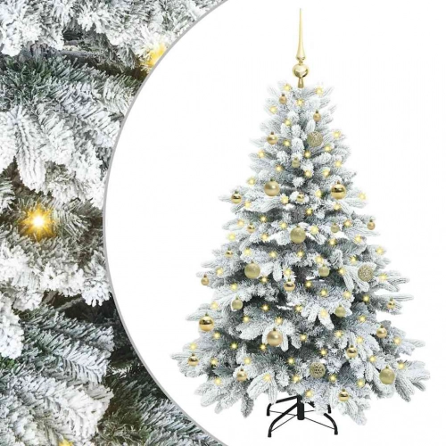 Mākslīgā Ziemassvētku Eglīte Su 150 Led Zaļa 150 Cm Pe Un Pvc Vidaxl