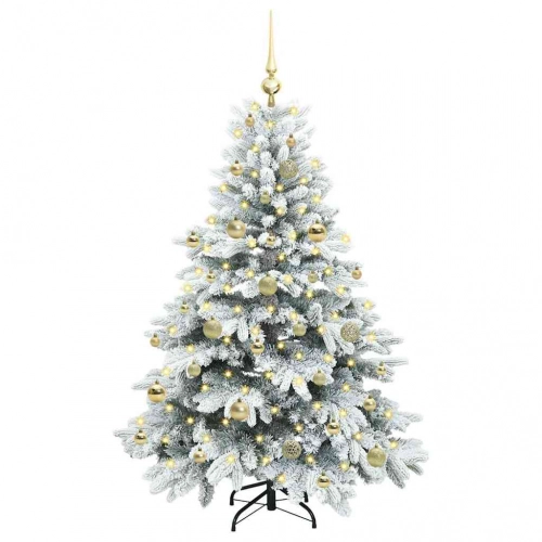 Mākslīgā Ziemassvētku Eglīte Su 150 Led Zaļa 150 Cm Pe Un Pvc Vidaxl